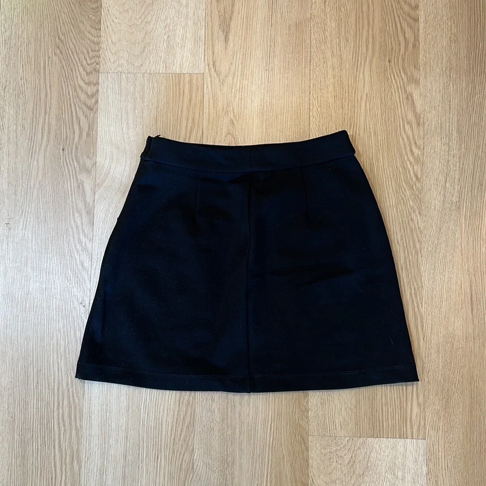 STAUD mini black skirt size S - Picture 3 of 3